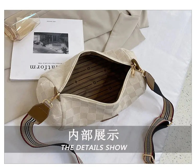 Classic Designer Inspired Handbag For Women Elegant Leather Shoulder Bag Crossbody Purse Ladies Tote Top Handle