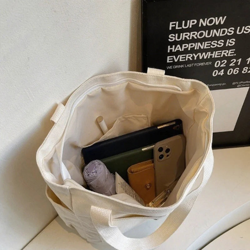 High Level Appearance Women's Handbags Large Capacity Multiple Tote Bag Carrying Books Shoulder Bag