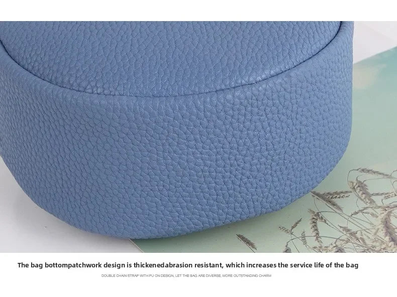 New handbag cute little round bag shoulder diagonal bag portable cosmetic bag foreign trade wholesale small bag. Women's bag