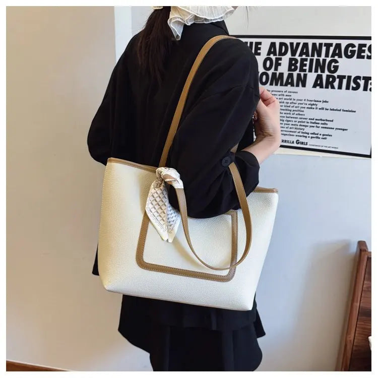 Fashionable Women's Handbag Crafted From Fine Leather Boasting Casual Simple Vintage And Trendy Daily Look