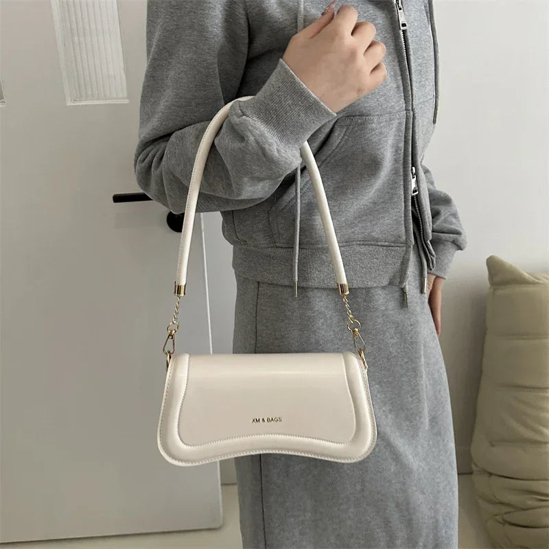 New Fashion Female Handlebags PurseWomens PU Bags Leisure Bag Shopping Shoulder Tote Underarm Handbag Popular Hand Bags