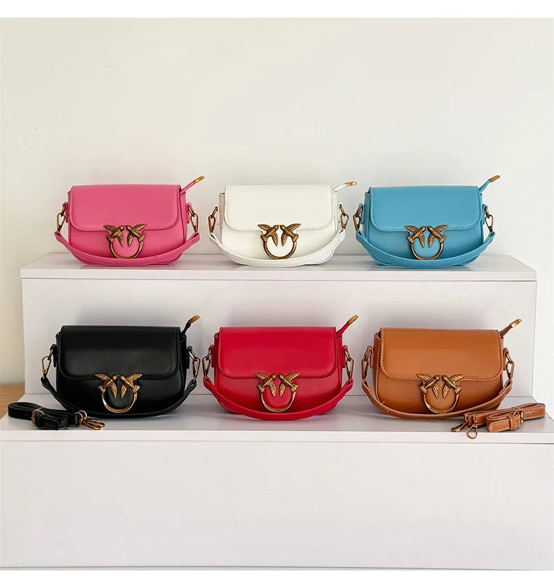 Women's Handbag Swallow Bag Fashion Designer High-end Fashion Versatile Shoulder Messenger Bag Small Square Bag