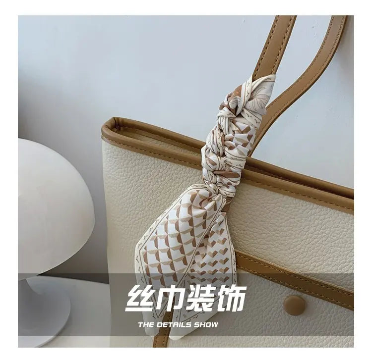 Fashionable Women's Handbag Crafted From Fine Leather Boasting Casual Simple Vintage And Trendy Daily Look