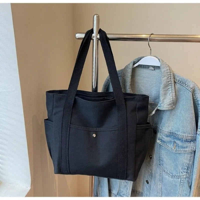 High Level Appearance Women's Handbags Large Capacity Multiple Tote Bag Carrying Books Shoulder Bag