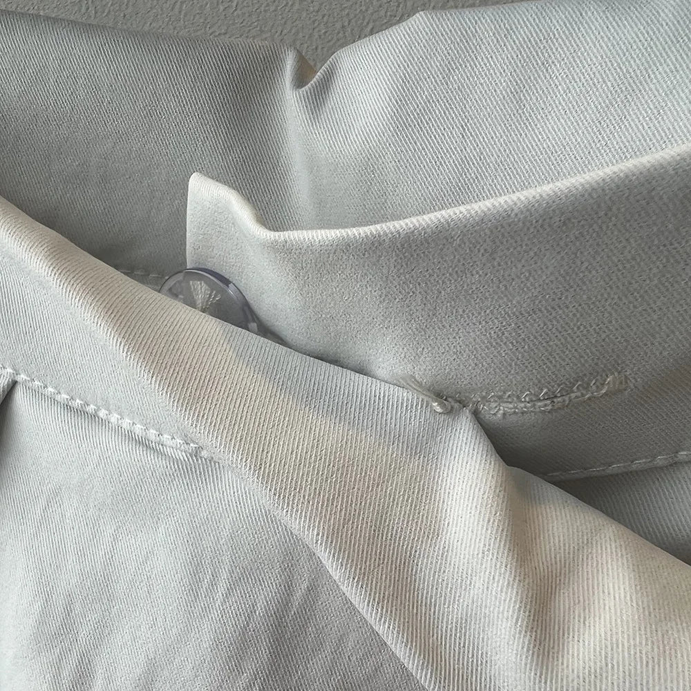 2024 Women Casual Wide Leg High Waist Pants Fashion Clothes Black Brown Pants Female Trousers