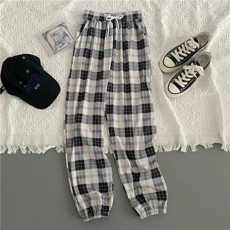 Plaid Harajuku Pants
