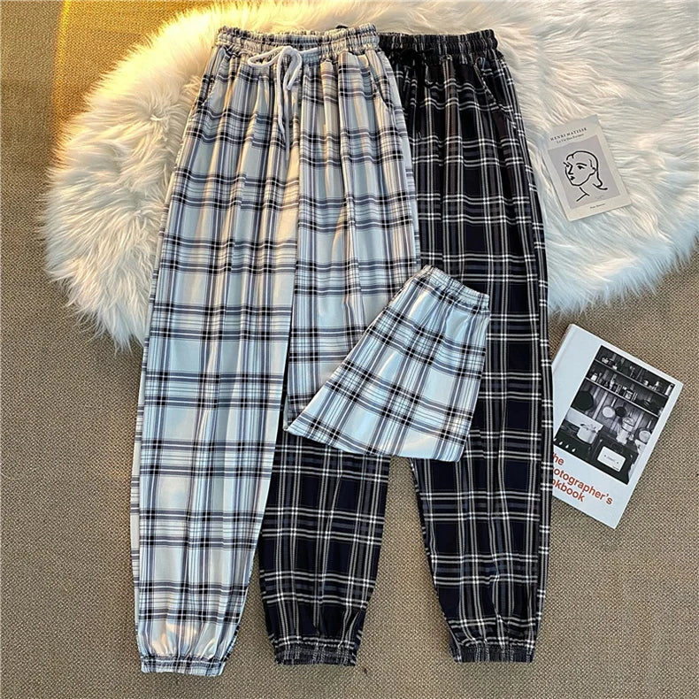 Plaid Harajuku Pants