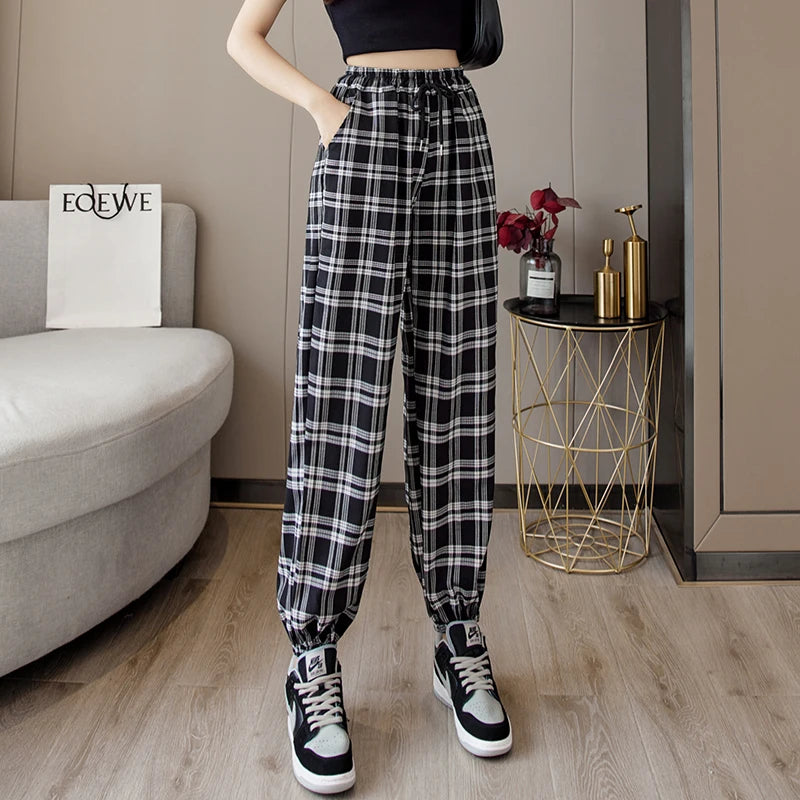 Plaid Harajuku Pants