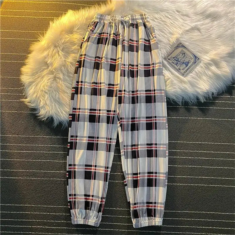 Plaid Harajuku Pants