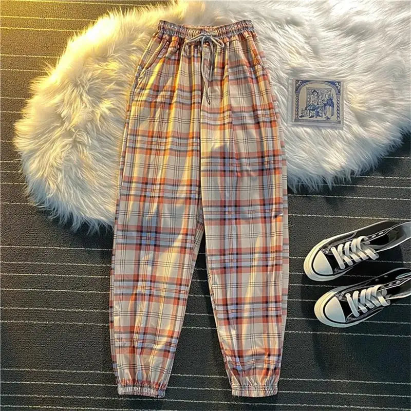 Plaid Harajuku Pants