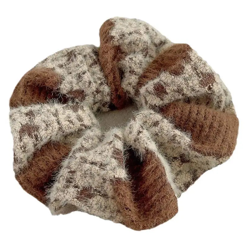 Fall Style Hemp Hair Scrunchy
