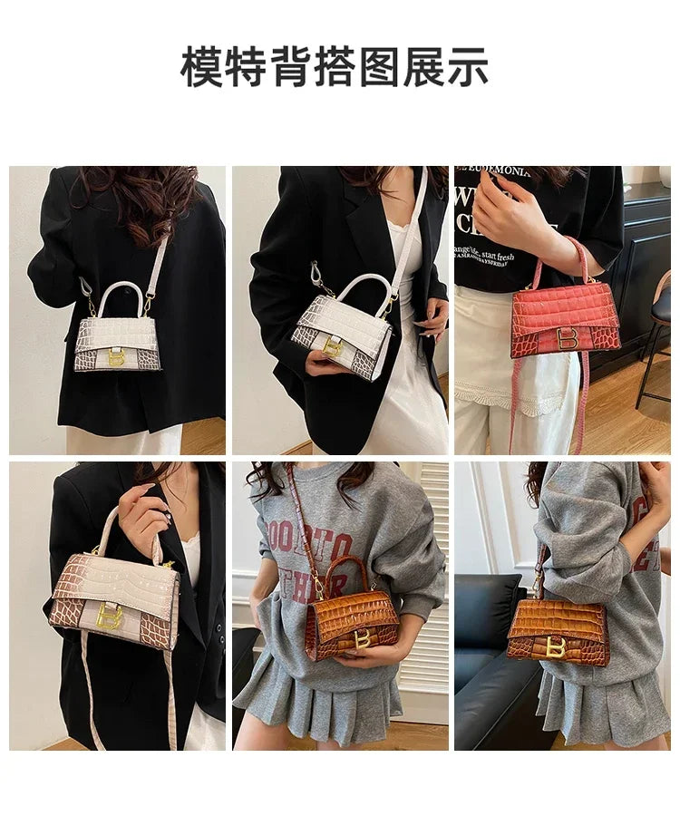 Chic Women's Handbag From Famous Designer In Soft Leather With Popular Classic Appeal And Comfortable Handle