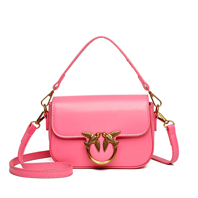 Women's Handbag Swallow Bag Fashion Designer High-end Fashion Versatile Shoulder Messenger Bag Small Square Bag