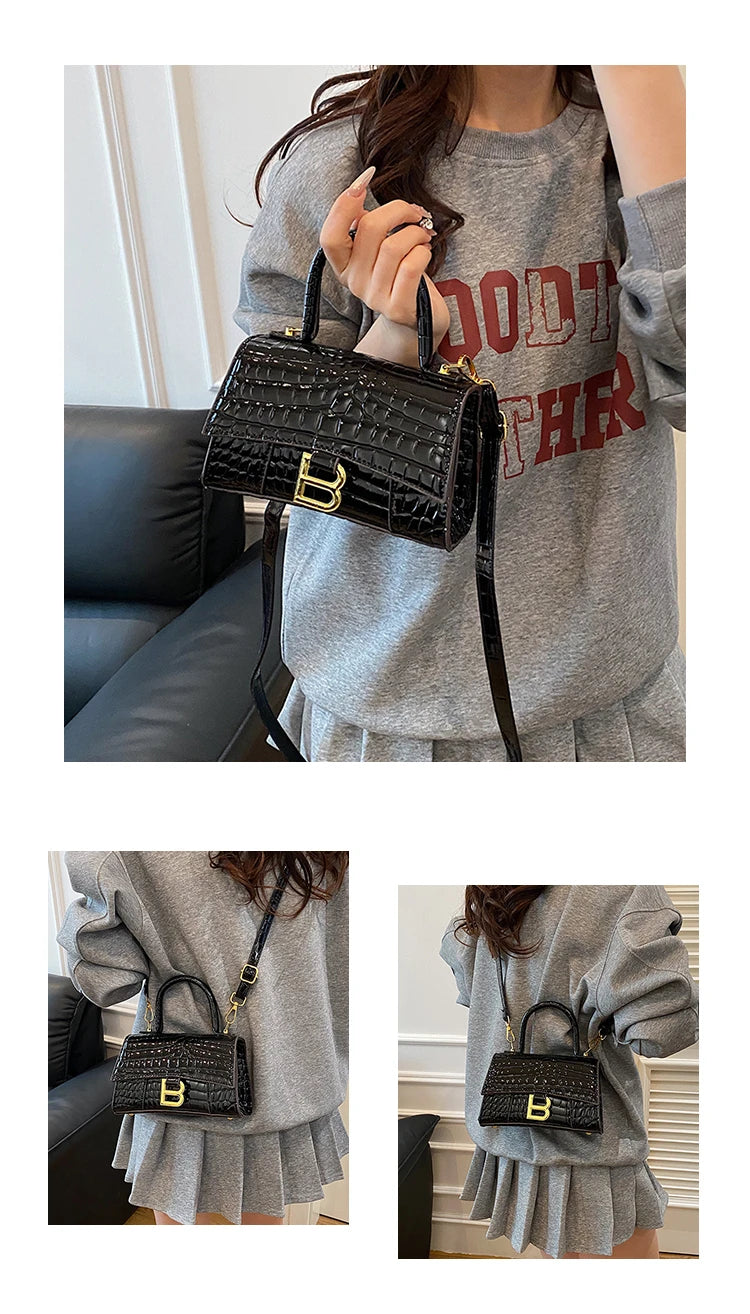 Chic Women's Handbag From Famous Designer In Soft Leather With Popular Classic Appeal And Comfortable Handle