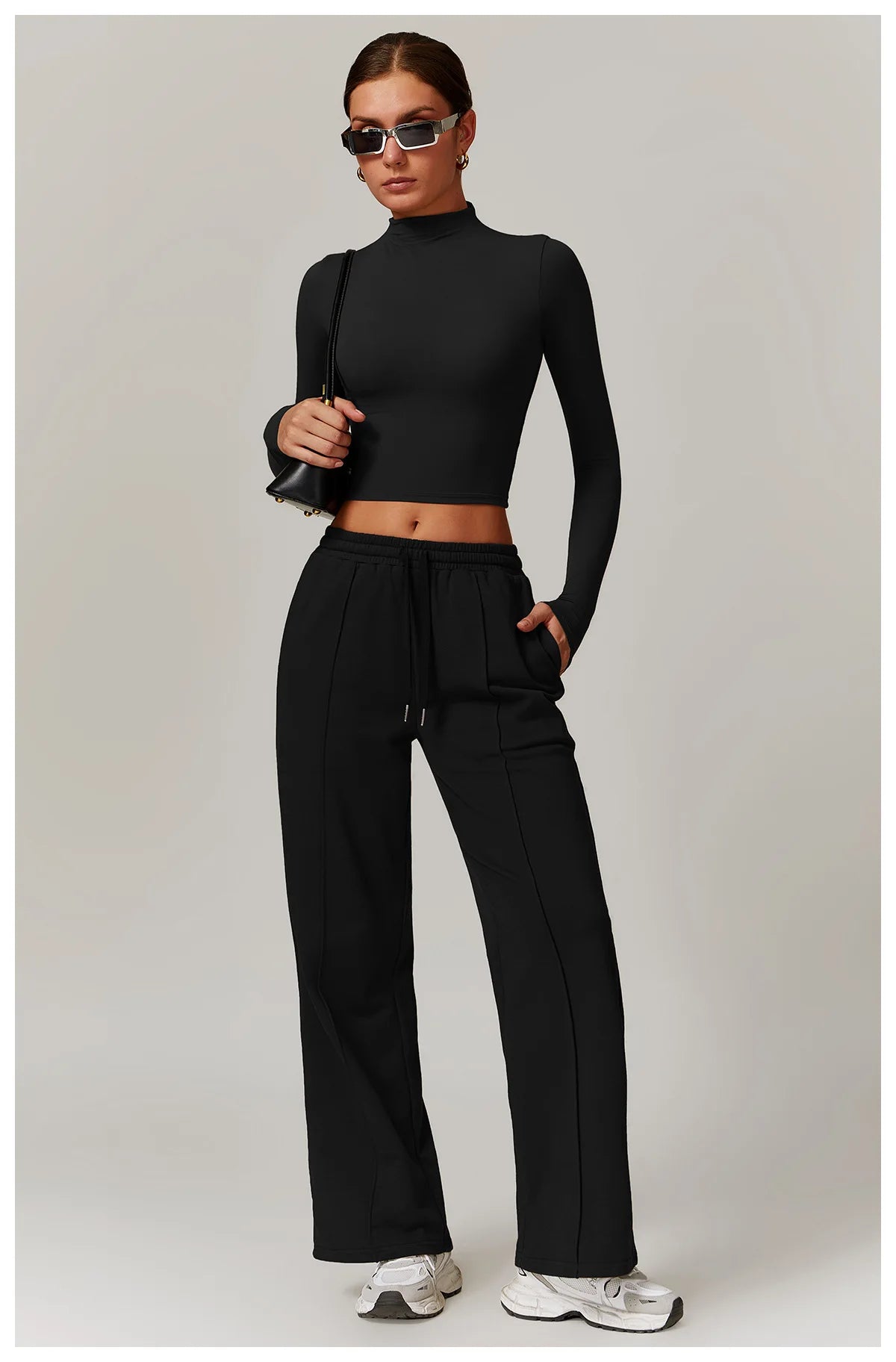 High Waisted Ladies' Sweatpants