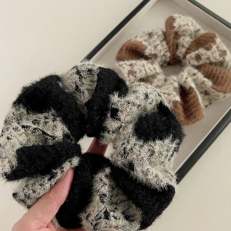 Fall Style Hemp Hair Scrunchy