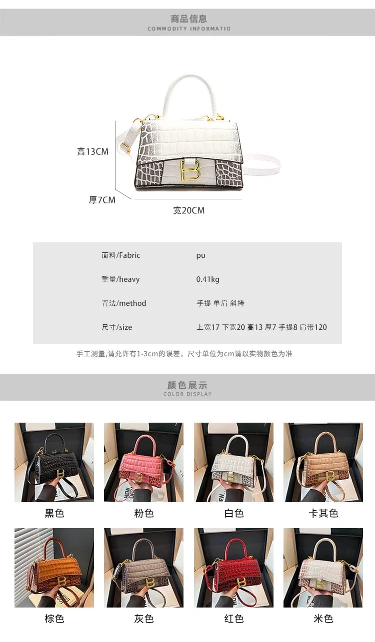 Chic Women's Handbag From Famous Designer In Soft Leather With Popular Classic Appeal And Comfortable Handle