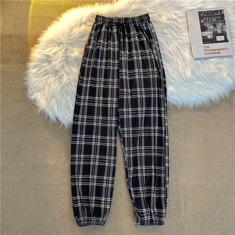 Plaid Harajuku Pants