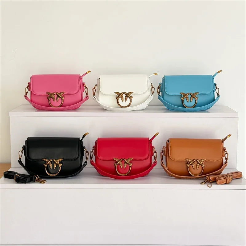 Women's Handbag Swallow Bag Fashion Designer High-end Fashion Versatile Shoulder Messenger Bag Small Square Bag