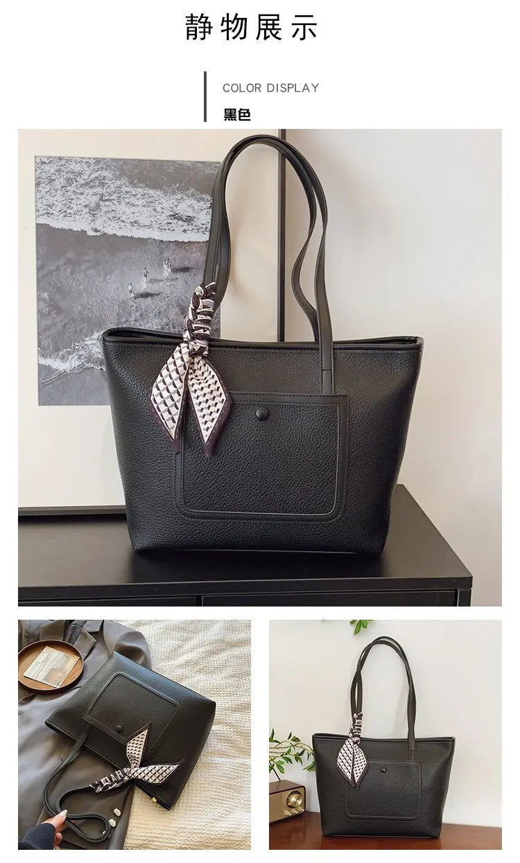 Fashionable Women's Handbag Crafted From Fine Leather Boasting Casual Simple Vintage And Trendy Daily Look