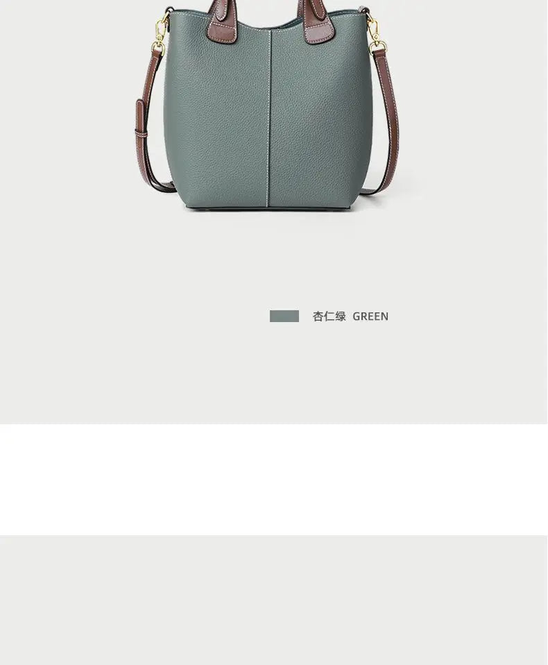 Health Handbag Women  New Basket Bucket Bag Senior Sense Women's Bag Middle-aged Women Crossbody Bag Simple Fashion