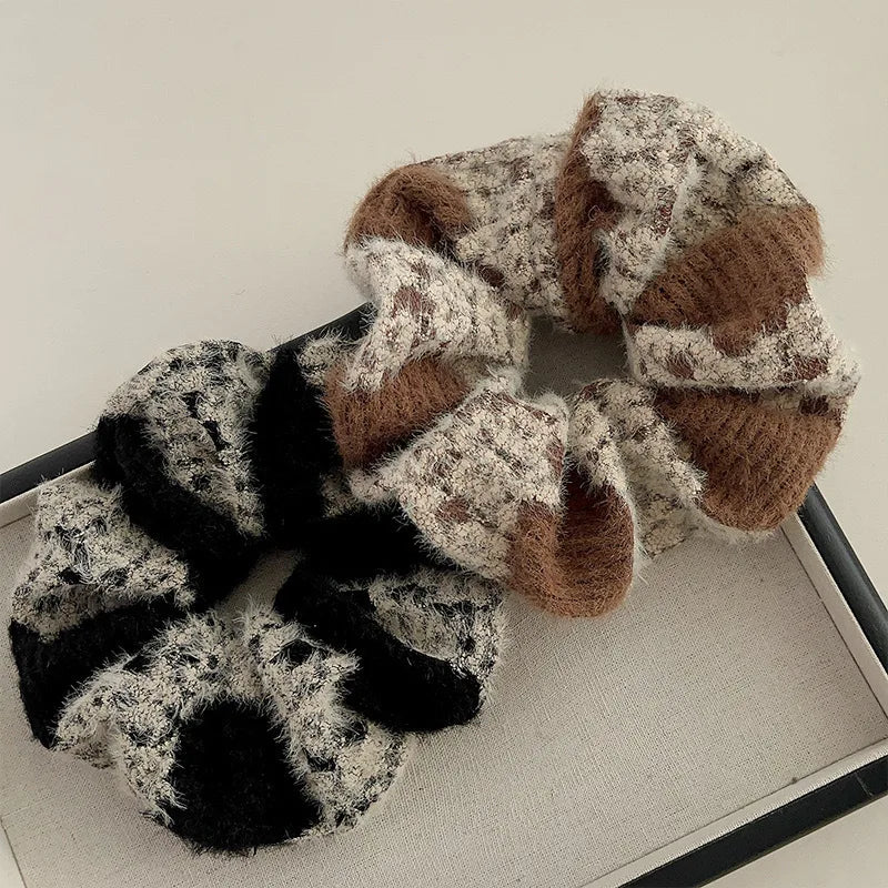 Fall Style Hemp Hair Scrunchy