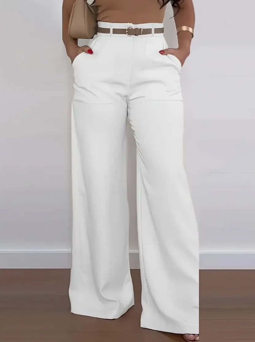 Womens suit pants elegant casual fashion outdoor sports slimming versatile Japanese Korean pants (without belt)