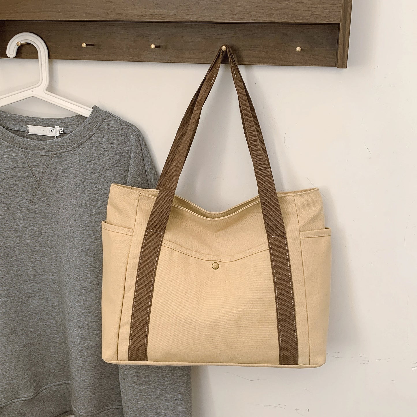 High Level Appearance Women's Handbags Large Capacity Multiple Tote Bag Carrying Books Shoulder Bag