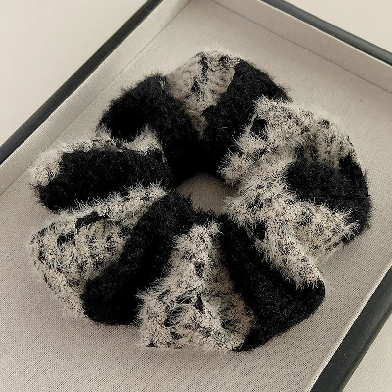 Fall Style Hemp Hair Scrunchy