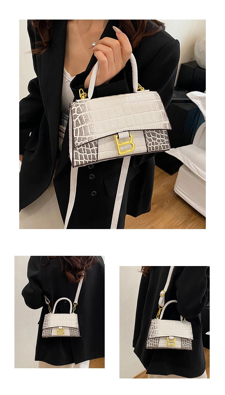 Chic Women's Handbag From Famous Designer In Soft Leather With Popular Classic Appeal And Comfortable Handle